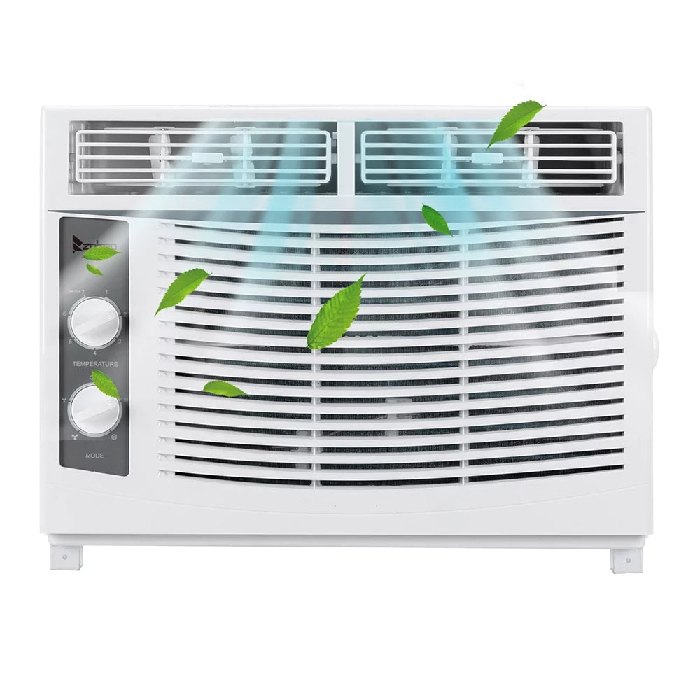 5000 BTU 115V White Window-Mounted Air Conditioner J591