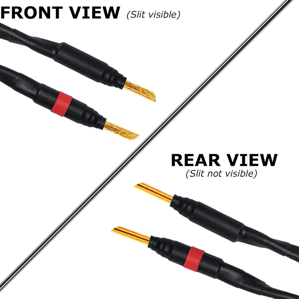 Canare 4S11 Star-Quad Speaker Cable Pair with Gold Banana Connectors E56510