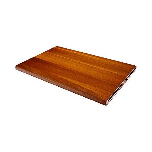 Carbonized Acacia Wood Serving Platter 18.5 Inches D19375