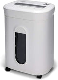 10-Sheet High Security Micro-Cut Paper and Credit Card Shredder, White B1771