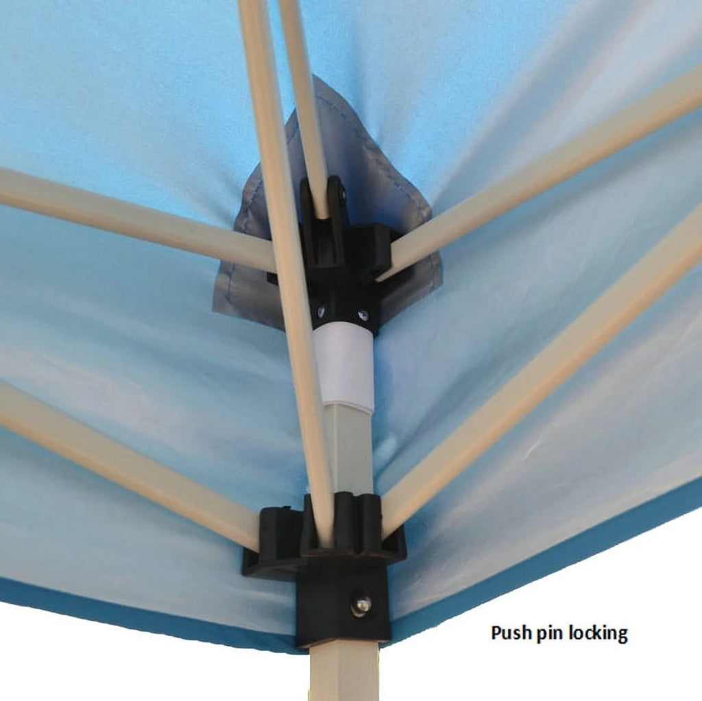 Blue Slant Leg Canopy with 4 Weight Bags A837983