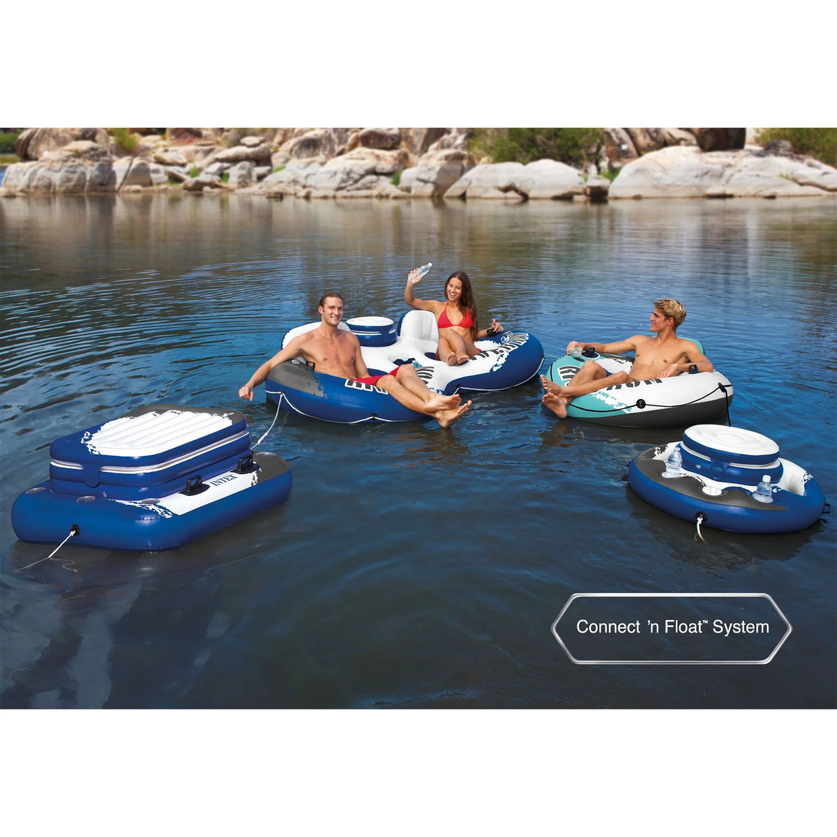 53 Inflatable Floating Tube (5 Pack) V955