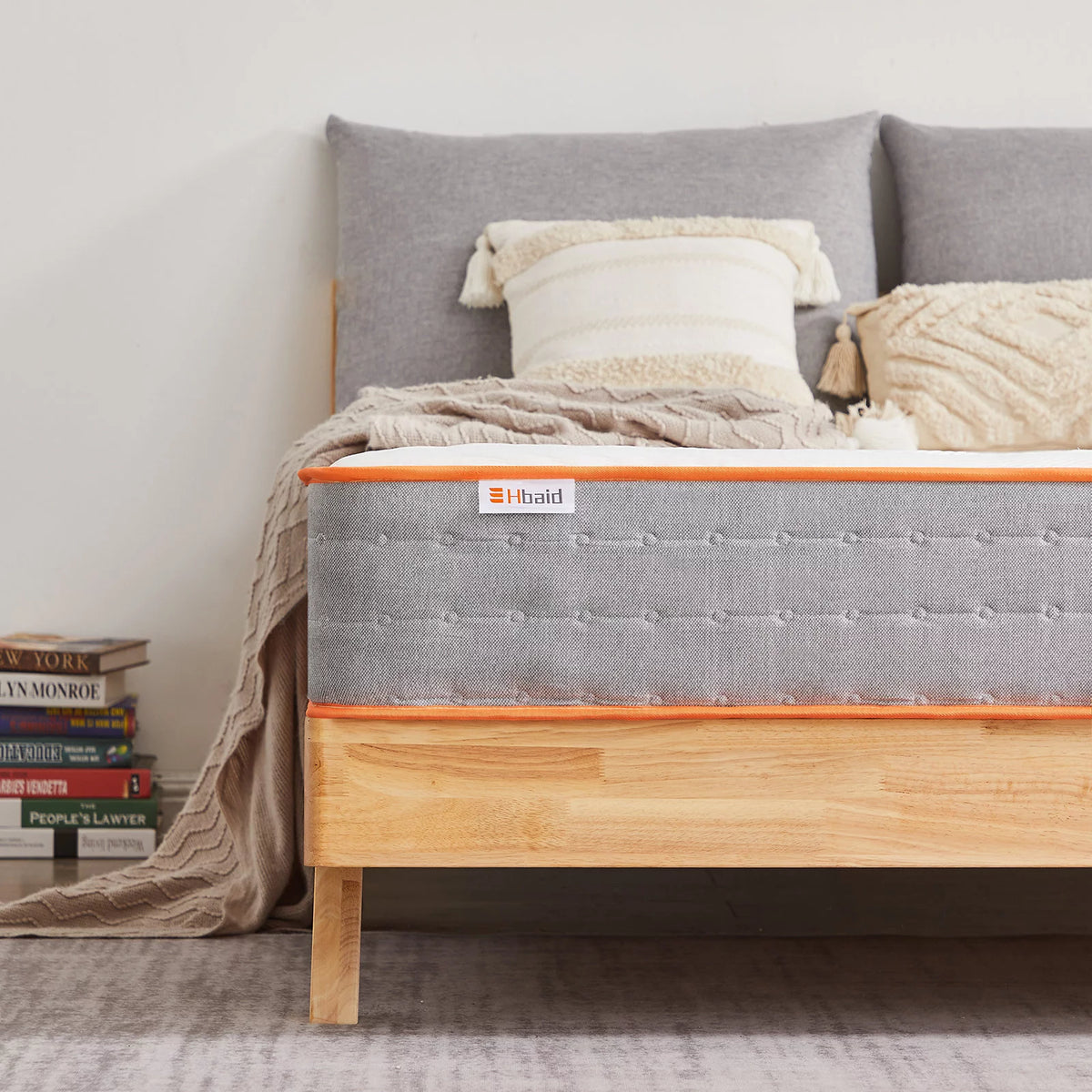 Twin Cooling Gel Memory Foam Hybrid Mattress N2805