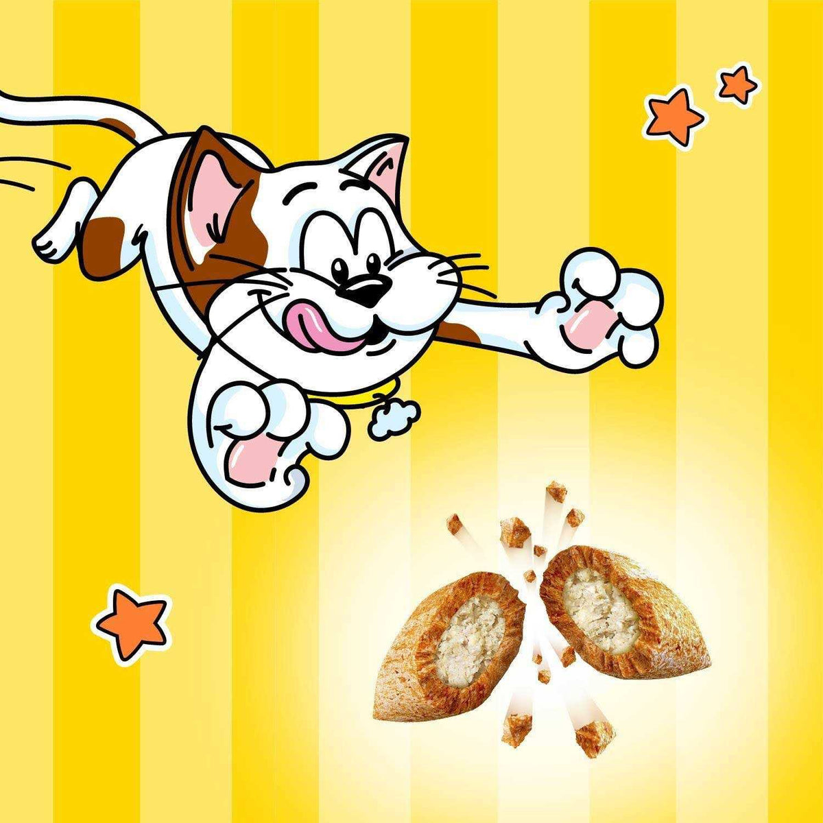 Chicken Dairy & Shrimp Flavors Crunchy & Soft Cat Treats R768293