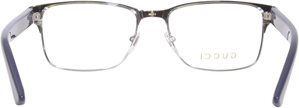 Blue Full Rim Rectangle Eyeglasses 56mm F152205