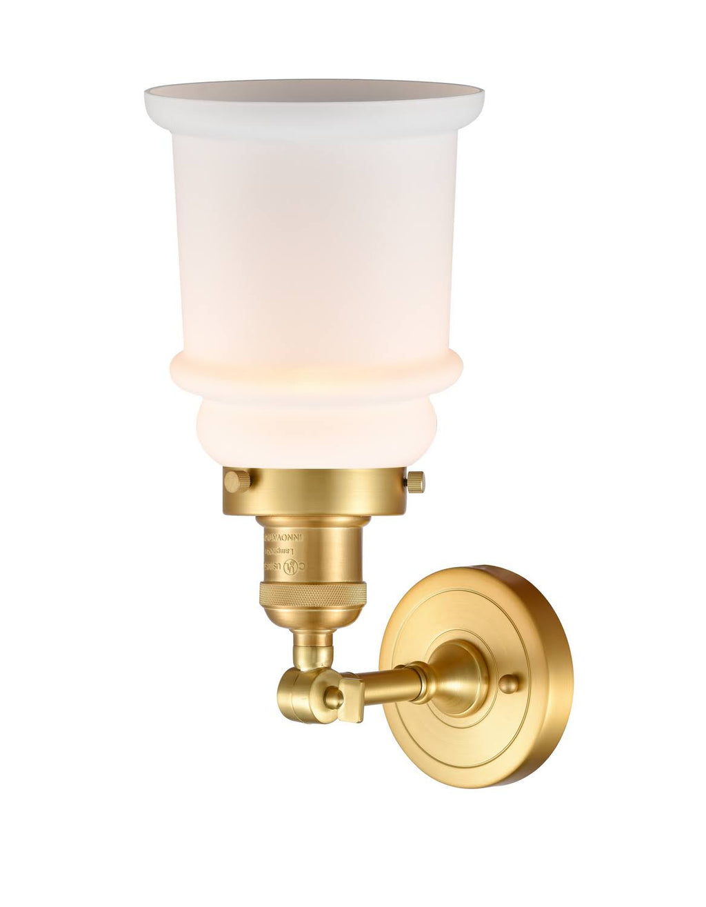 Satin Gold 1 Light Sconce C63095