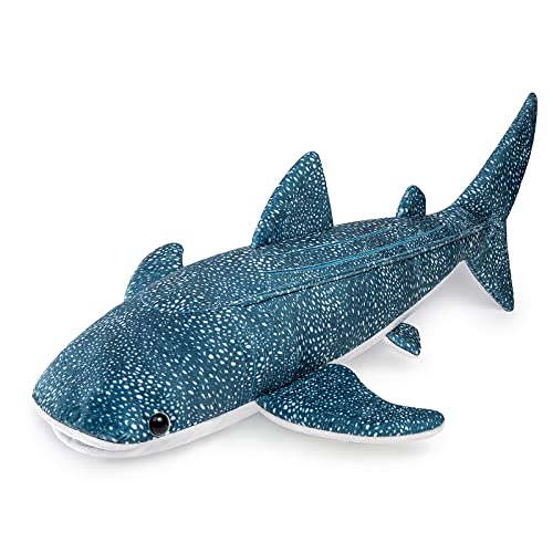 20.5" Blue Texture Whale Shark Stuffed Animal F605