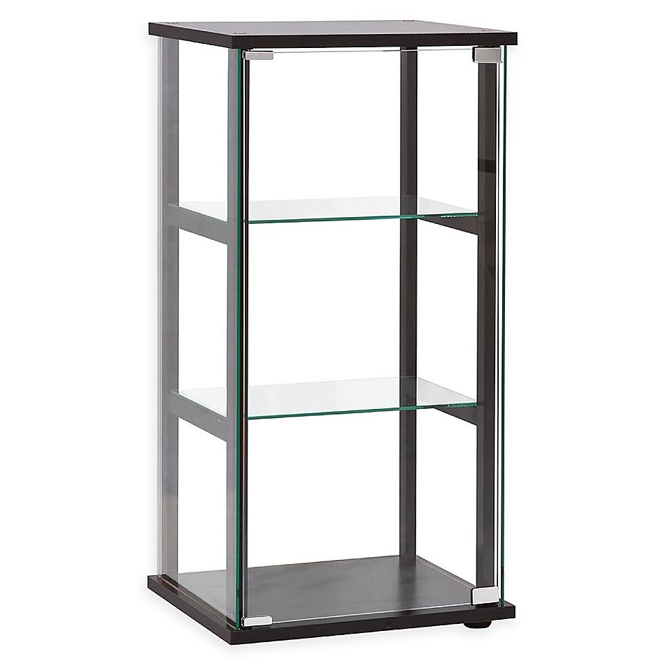 3-Tier Glass Curio Cabinet Q460