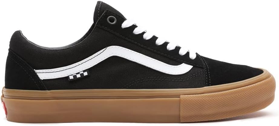Black/Gum Skate Sneaker A985