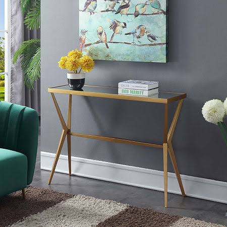 Gold Console Table C103260