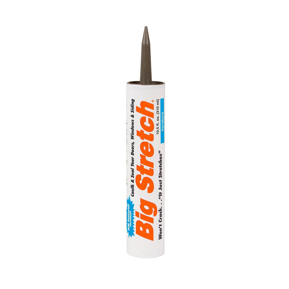 10.5 Ounce Acrylic Latex Caulking Sealant, Ironstone, Pack of 12 J5130