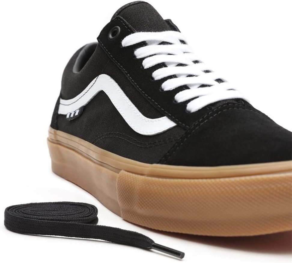 Black/Gum Skate Sneaker A985