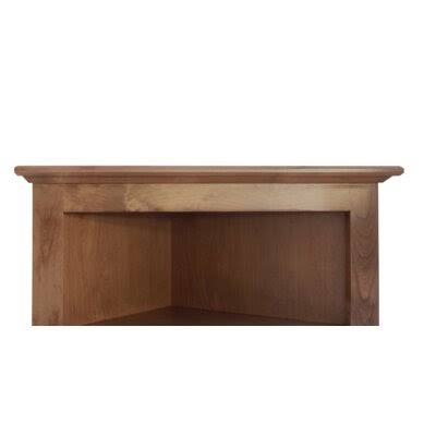 Corner Bookcase, 7 Shelves, Dove Gray X9888