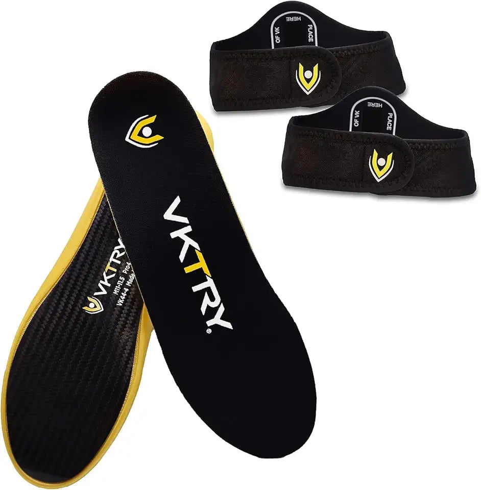 Carbon Fiber Shock Absorbing Sport Shoe Insoles Z1044
