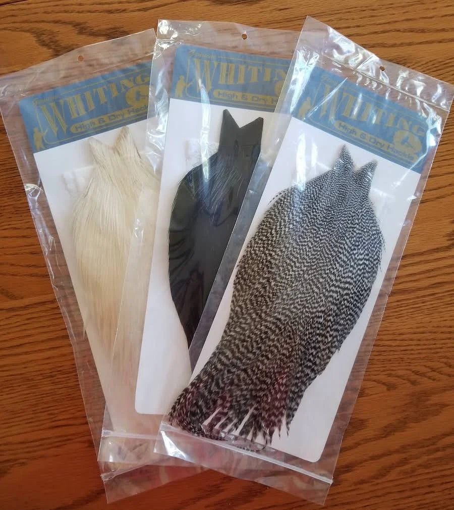 Golden Badger Hackle Cape J73321