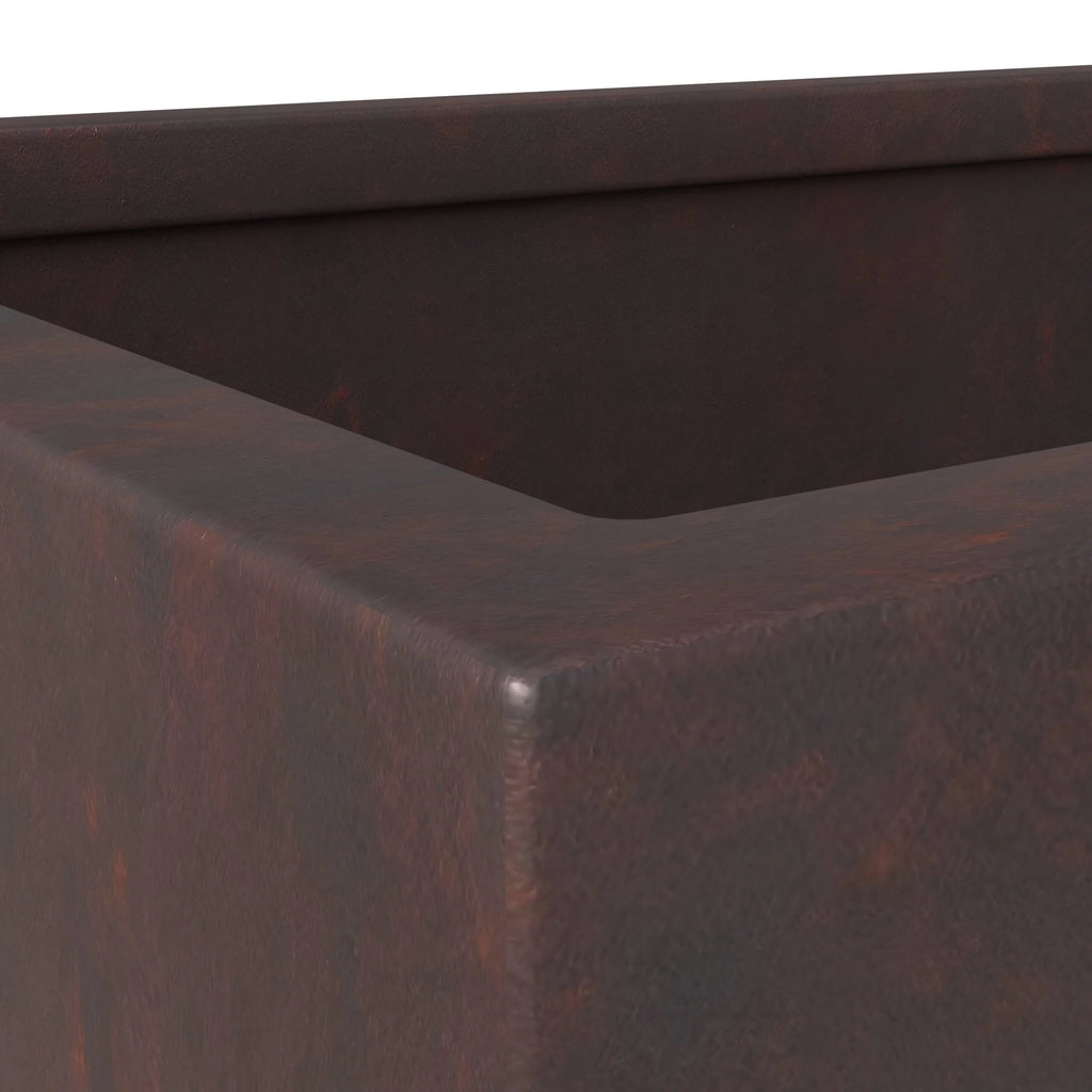 Fiberstone and MGO Clay Rectangular Planter S58939