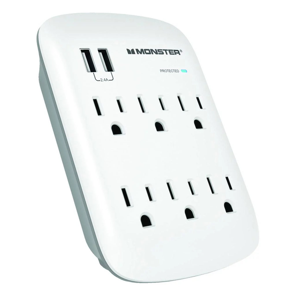 Surge Protector Wall Tap, 1875 Watts, 125 Volts R526