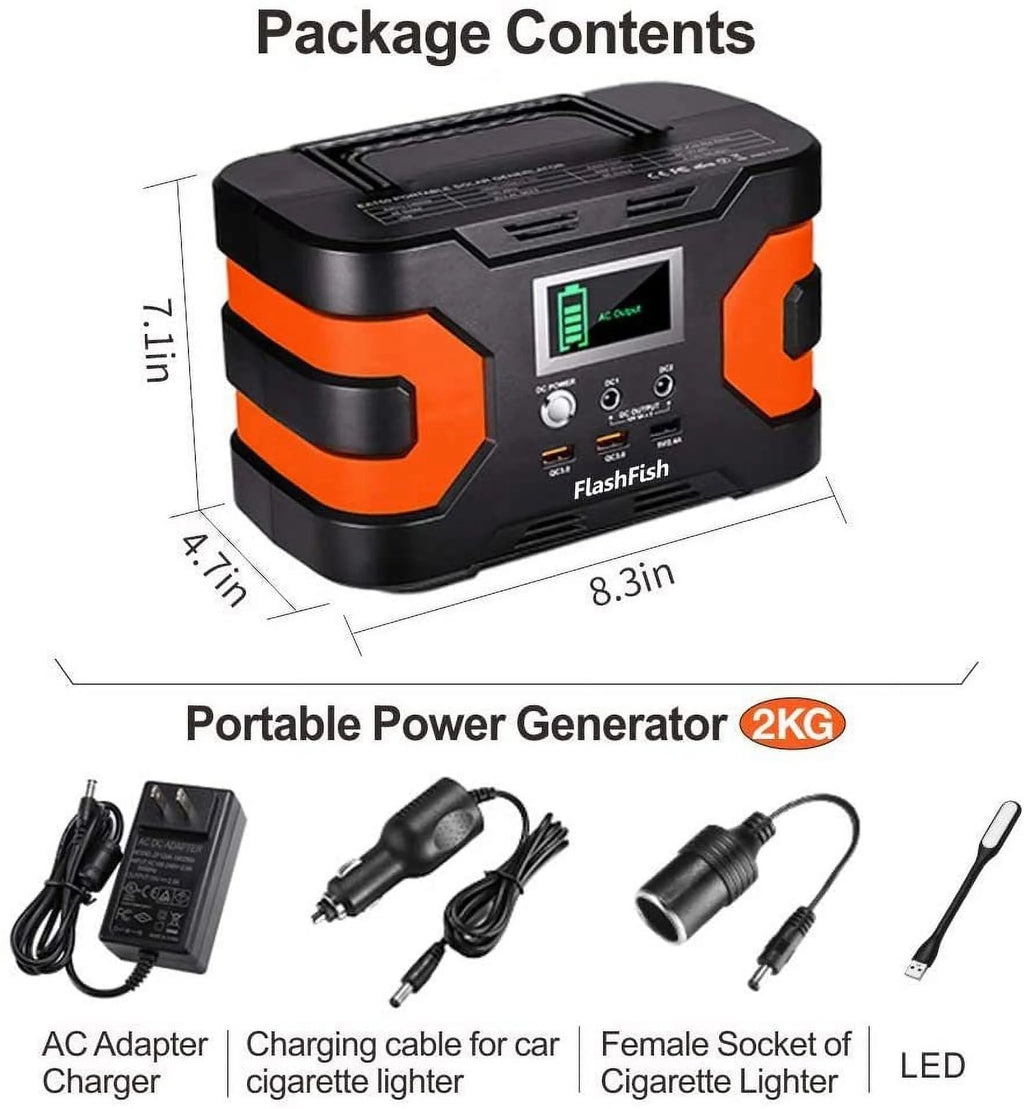 200W Peak Power Station 166Wh Backup X250