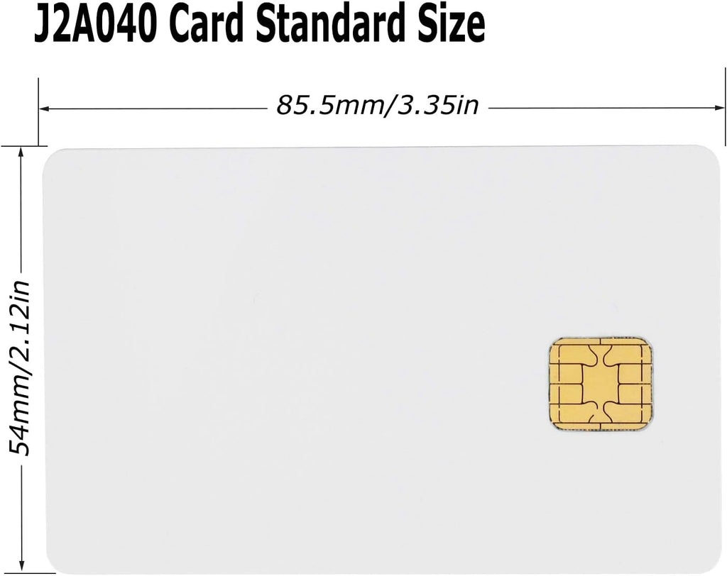 Java Card 80K EEPROM Smart Chip Card with Magnetic Stripe 3 Pack Z79296