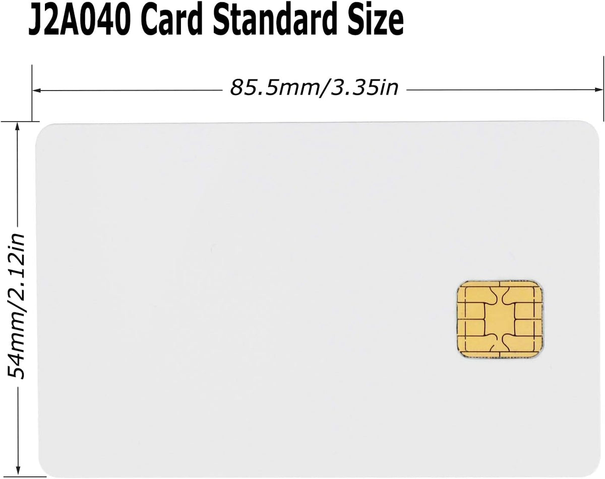Java Card 80K EEPROM Smart Chip Card with Magnetic Stripe 3 Pack Z79296