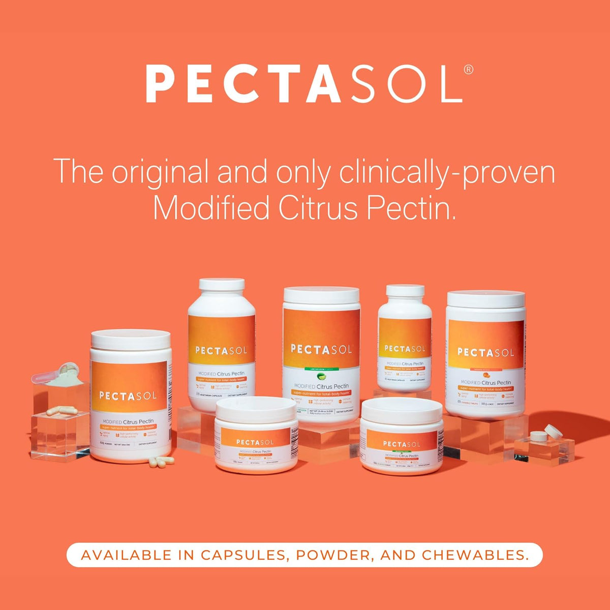 120 Chewable Tablets Modified Citrus Pectin K661