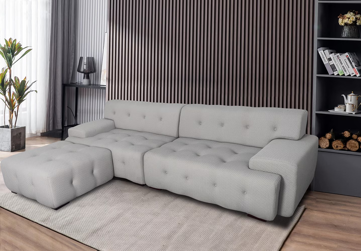 Velvet Combination Sofa B7179