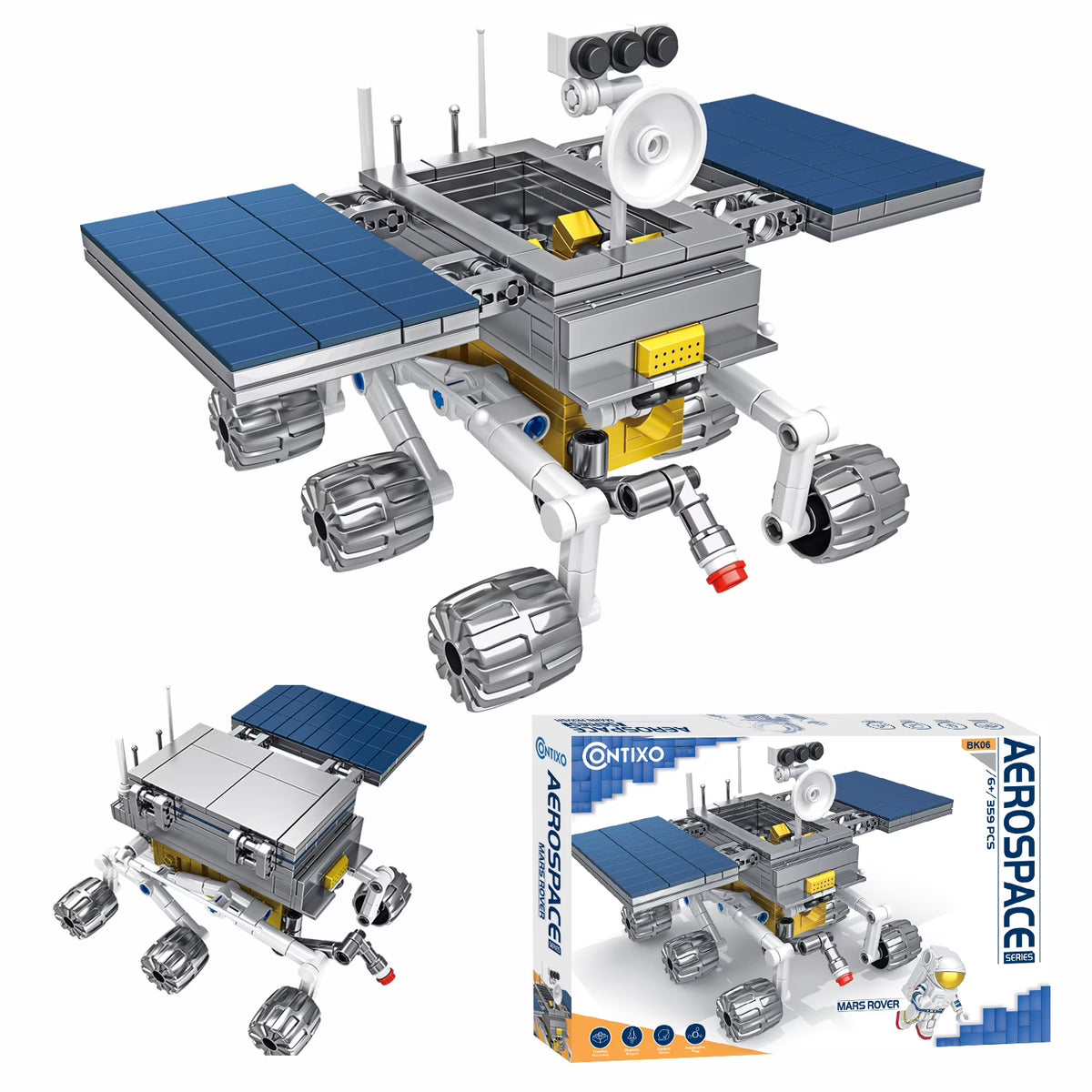 Mars Rover Building Block Set 359 Pieces A9331