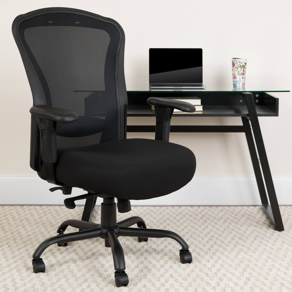 Black Mesh Swivel Ergonomic Office Chair F6401