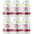 Keto + ACV 500mg Gummies - 6 Bottles W134