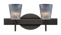 Bronze Clear Stone LED Wall Light H4842