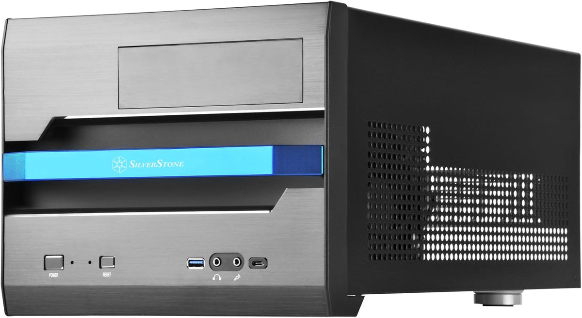 Micro-ATX Small Form Factor Case with Aluminum Front Panel F75153
