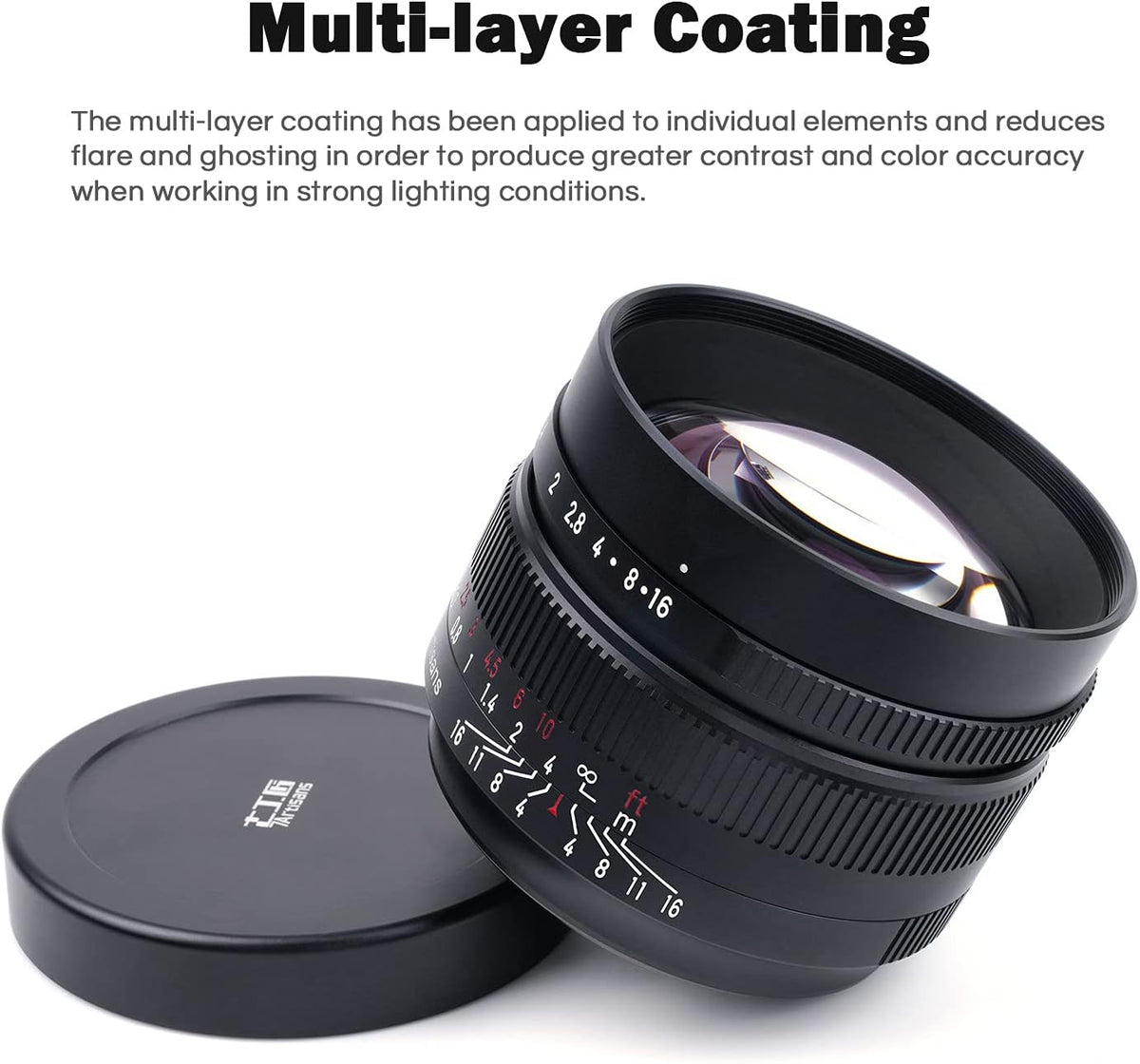 50mm F0.95 Manual Lens for Fuji X-Mount Cameras T3206