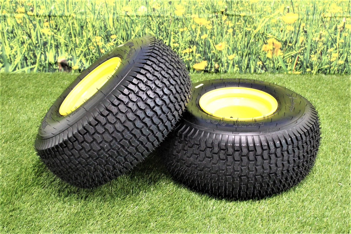 20x8.00-8 Lawn & Garden Mower Tires & Wheels Set of 2 B74789