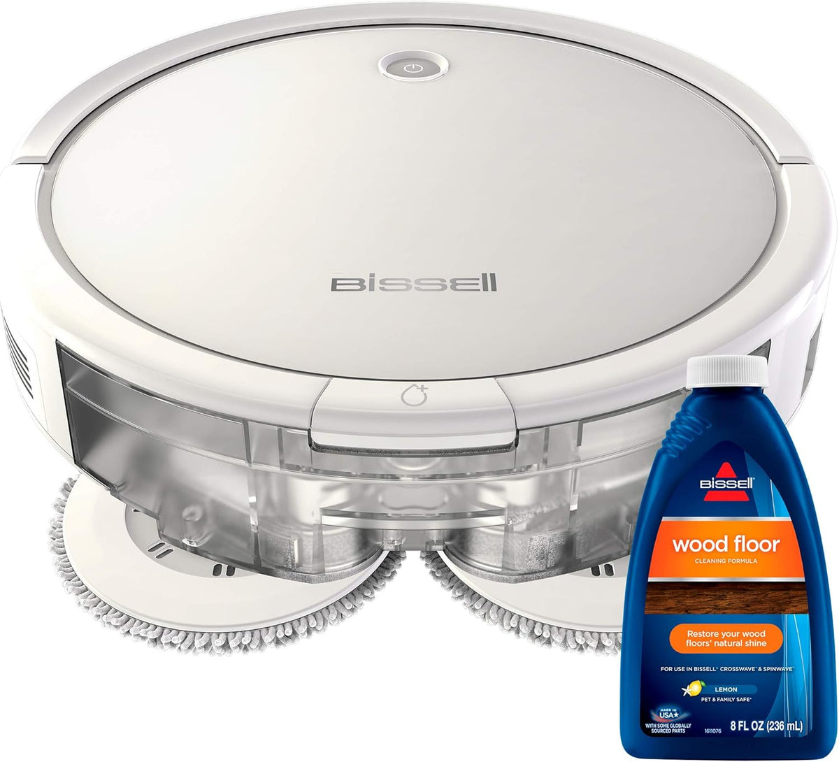 2-in-1 Wet Mop and Dry Robot Vacuum with Structured Navigation N852
