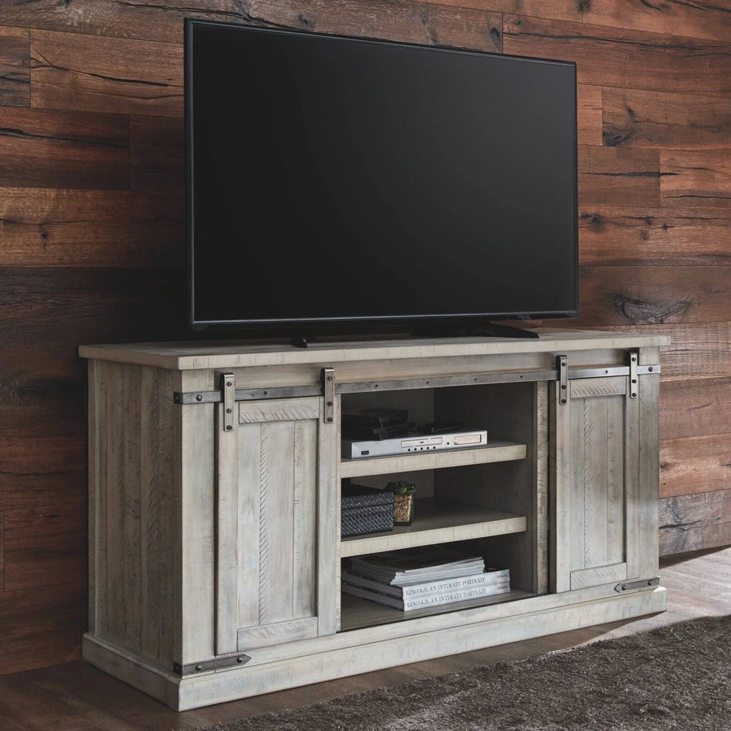 Whitewash TV Stand L788853