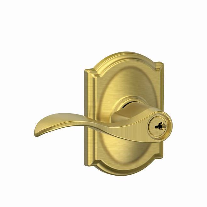 Lifetime Brass Keyed Entry Lever Lock X374714