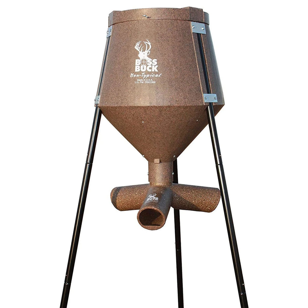 Gravity Fed Tripod Deer Feeder 3 Pack D572547