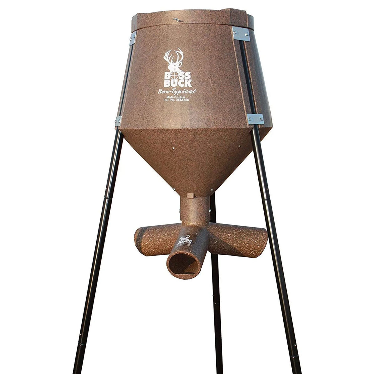 Gravity Fed Tripod Deer Feeder 3 Pack D572547