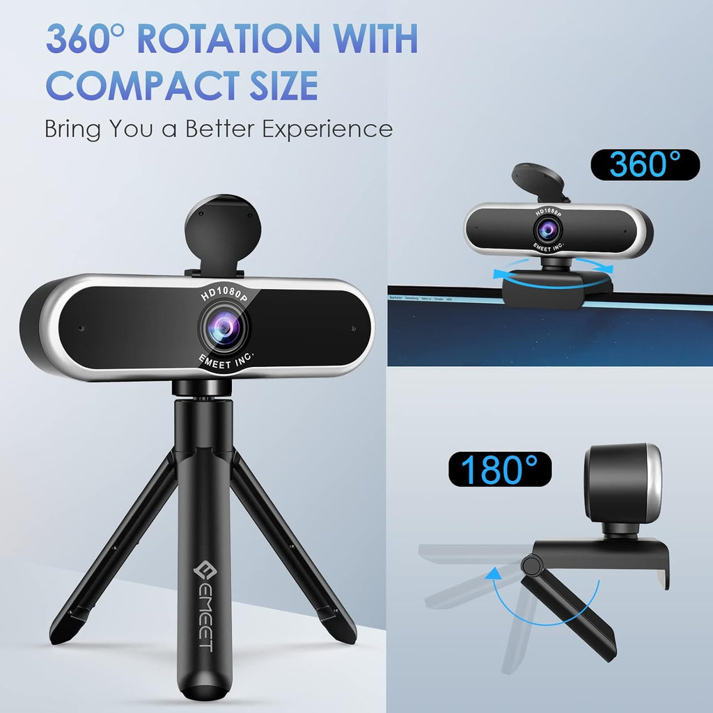 1080P Auto Focus Webcam with Microphone B837282