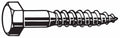 Hex Lag Screw, 5/16In, 5In, Zinc, pk250 A8360