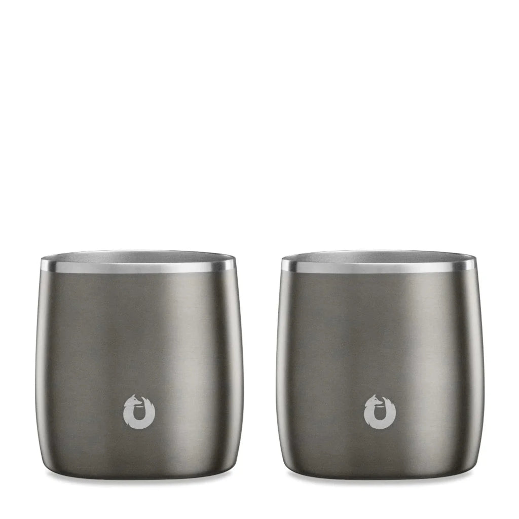 Stainless Steel Rocks Glass, Set of 2 Z462991