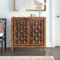 2 Doors Apothecary Accent Cabinet Y303574