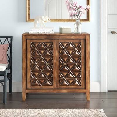 2 Doors Apothecary Accent Cabinet Y303574