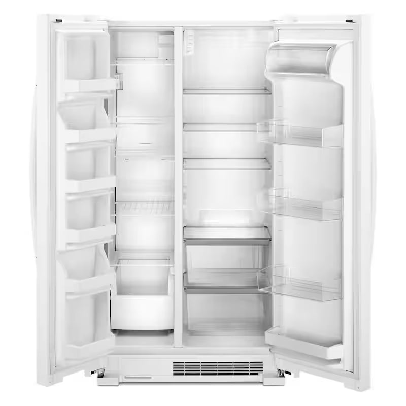 White 25 cu. ft. Side by Side Refrigerator M344