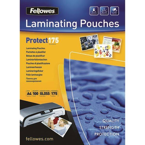 A4 Glossy 175 Micron Laminating Pouch 100 Pack G64142