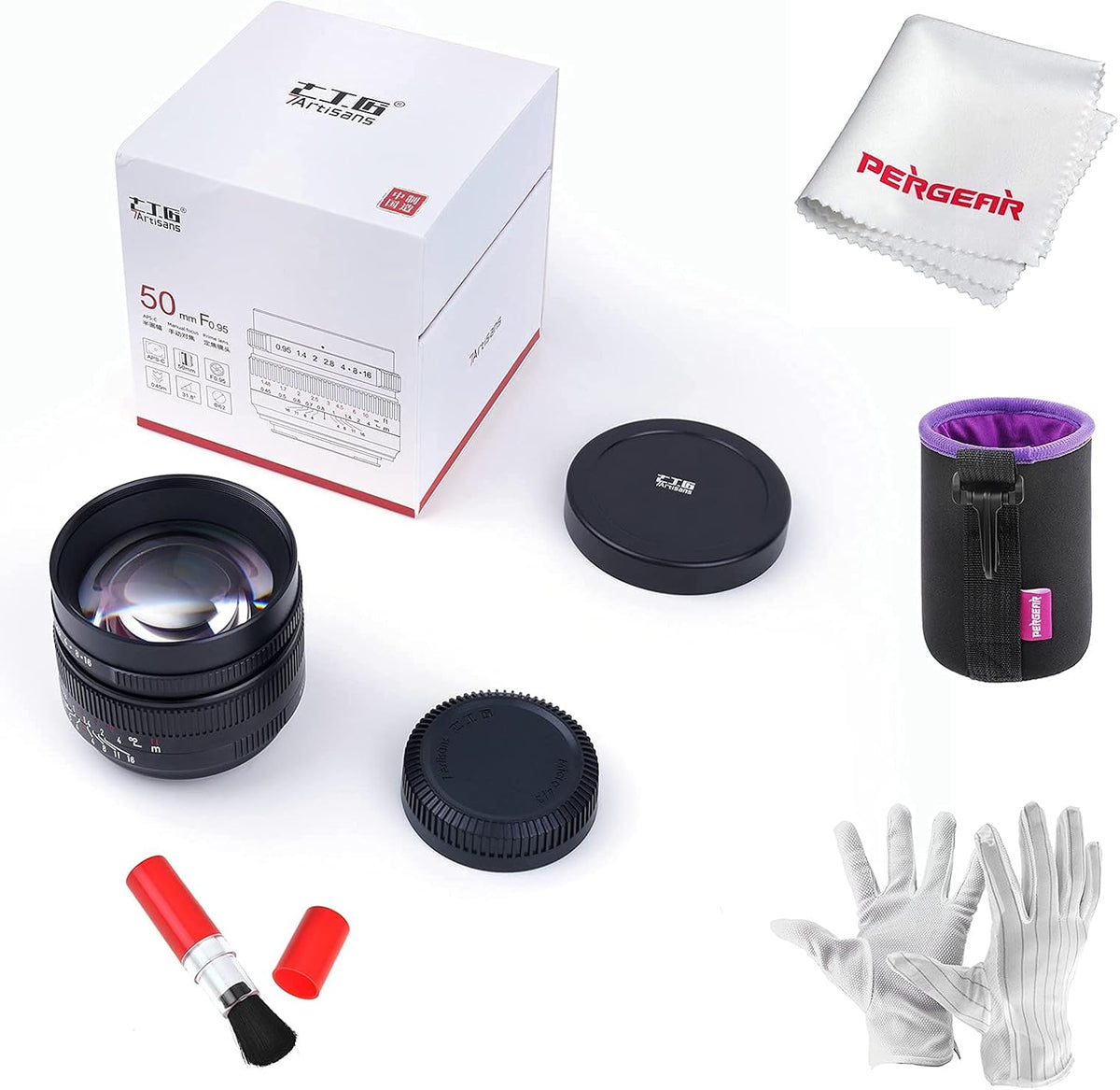 50mm F0.95 Manual Lens for Fuji X-Mount Cameras T3206