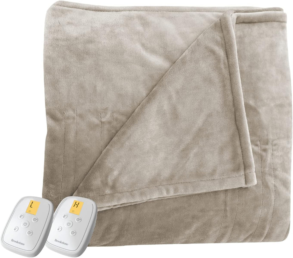 King Size Velvet Electric Heated Throw Blanket E316