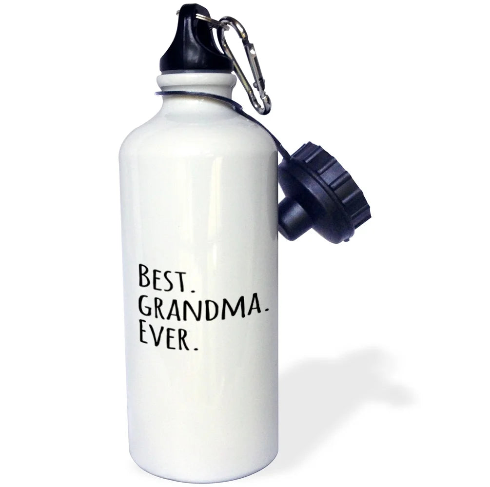 Black Straw Water Bottle E555035