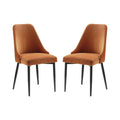 Orange Dining Chair Set of 2 O72993