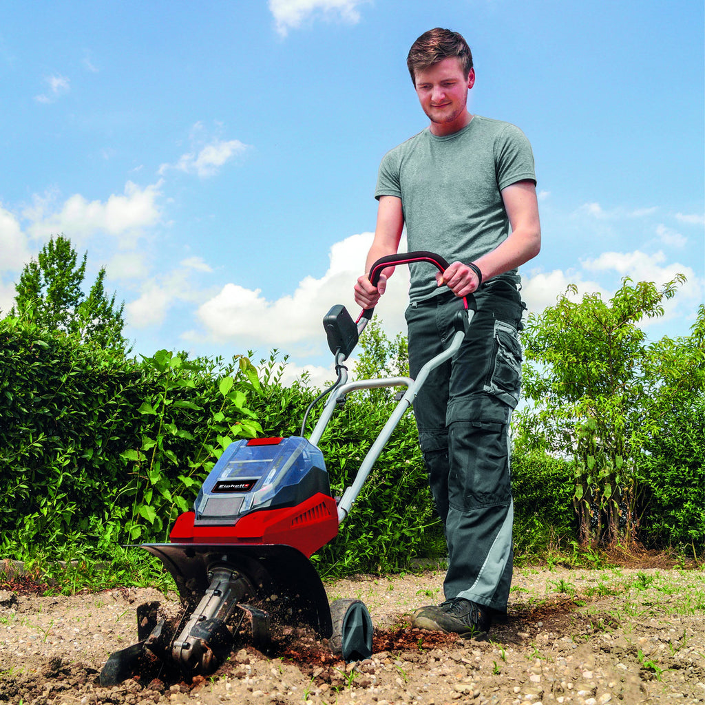 Cordless 8-Inch Tiller with 2X 3.0-Ah Battery and Fast Charger G886962